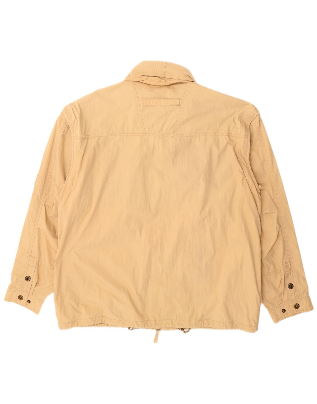VINTAGE Мужская куртка IT 54 2XL Бежевый хлопок