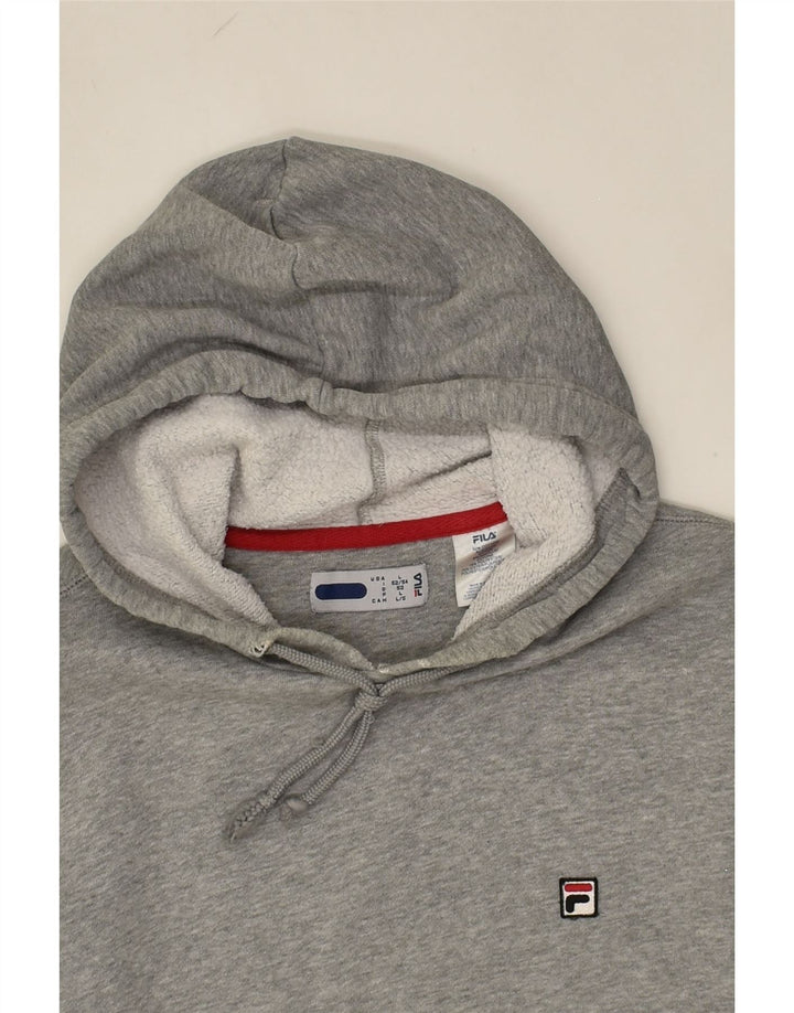 FILA Mens Hoodie Jumper Large Grey Cotton | Vintage Fila | Thrift | Second-Hand Fila | Used Clothing | Messina Hembry 