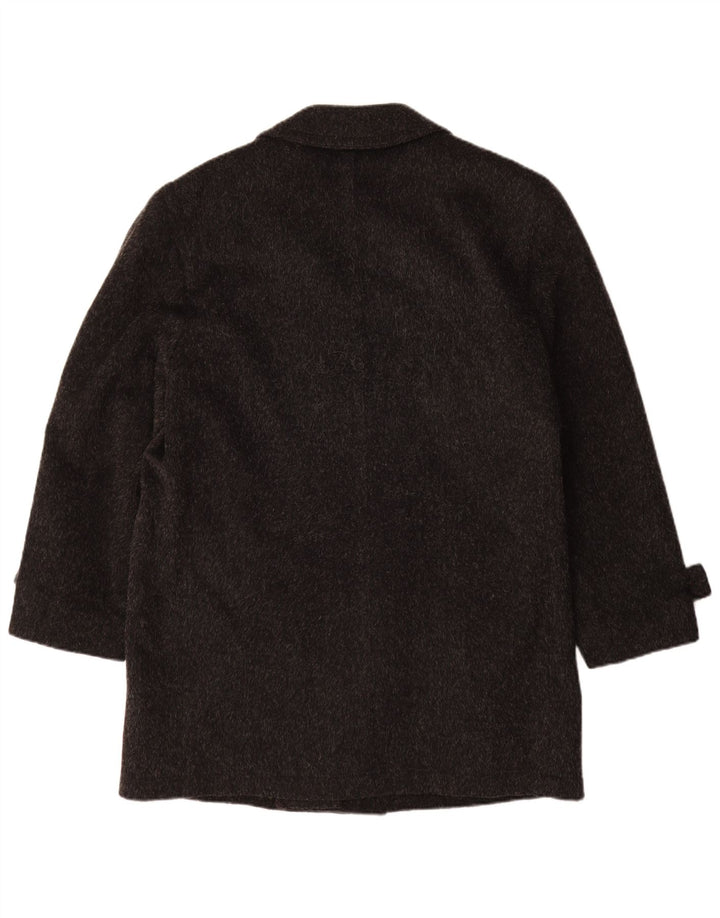 Мужское двубортное пальто Himalaya IT 50, большое, серое, шерсть