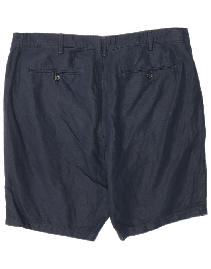 Мужские шорты чинос Marks & Spencer W38 XL темно-синие, хлопок