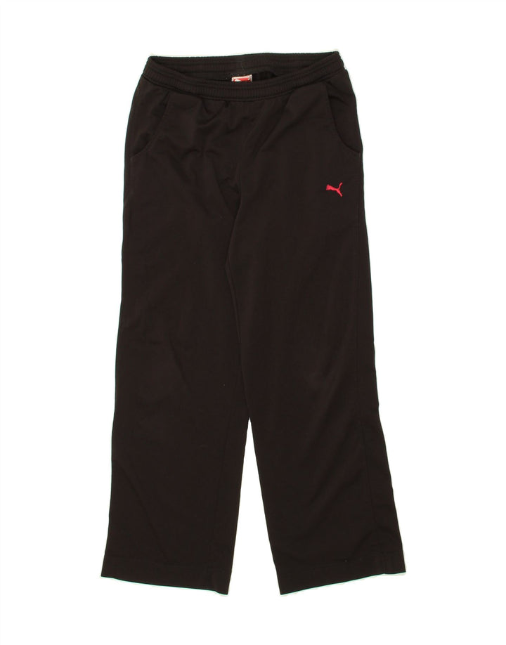 PUMA Mens Tracksuit Trousers Medium Black Polyester Vintage Puma and Second-Hand Puma from Messina Hembry 