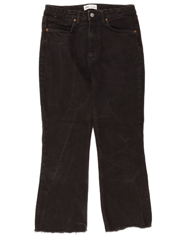 Женские джинсы Bootcut ZARA EU 36 XS W26 L25, черные