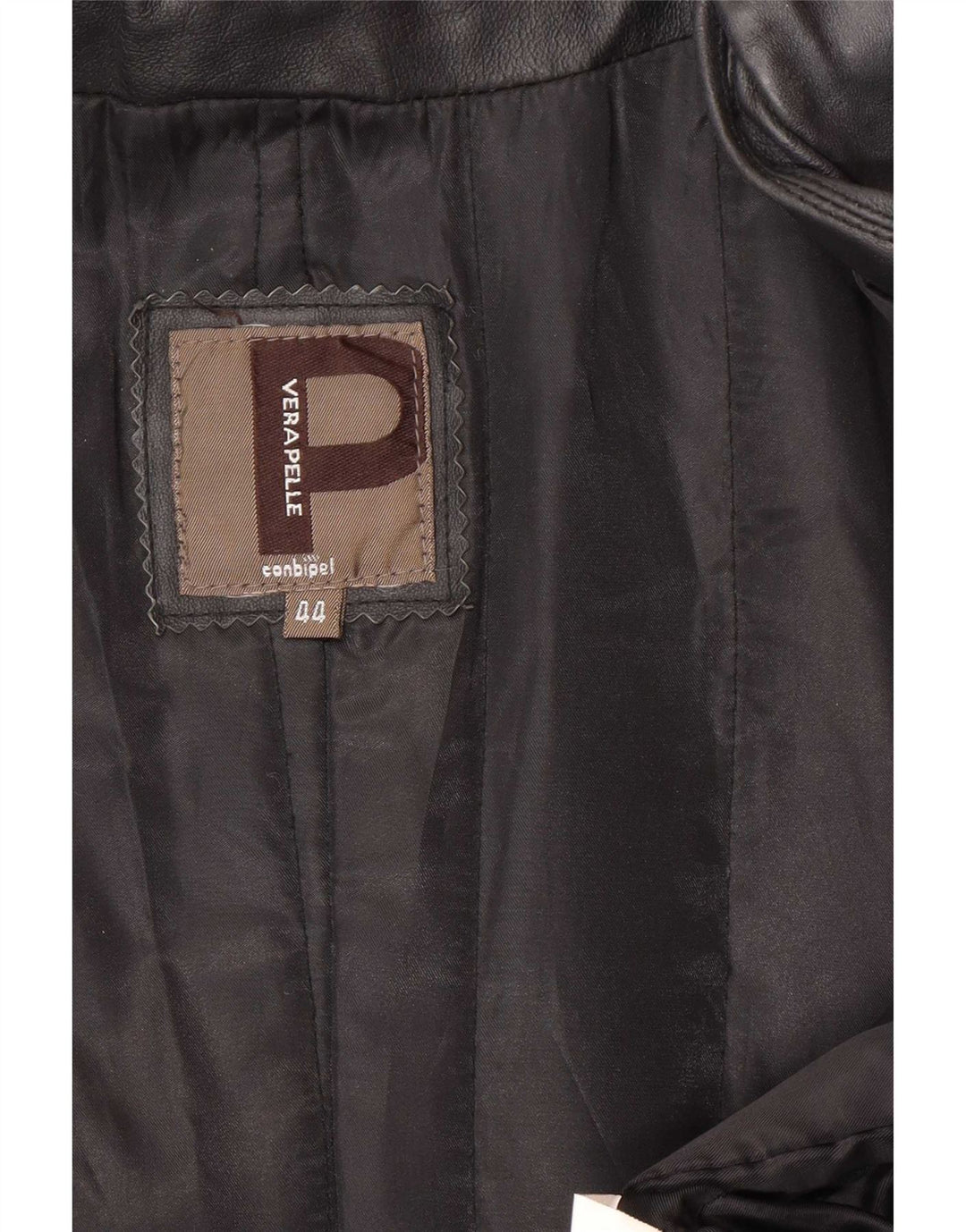 Conbipel Женское кожаное пальто IT 44 Medium Black Leather