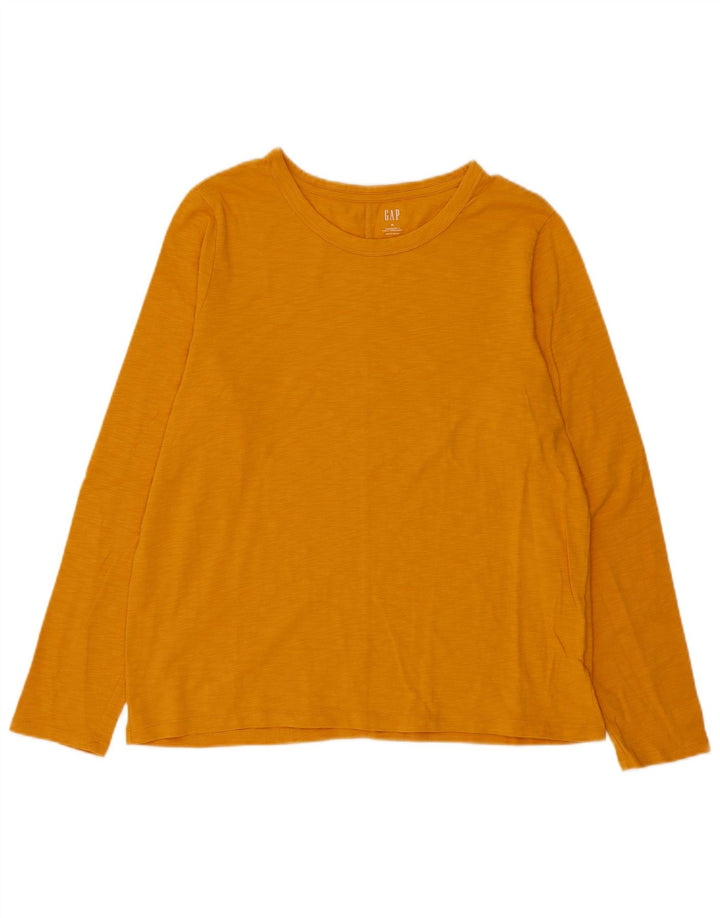Женский топ Gap с длинным рукавом UK 18 XL, желтый в крапинку