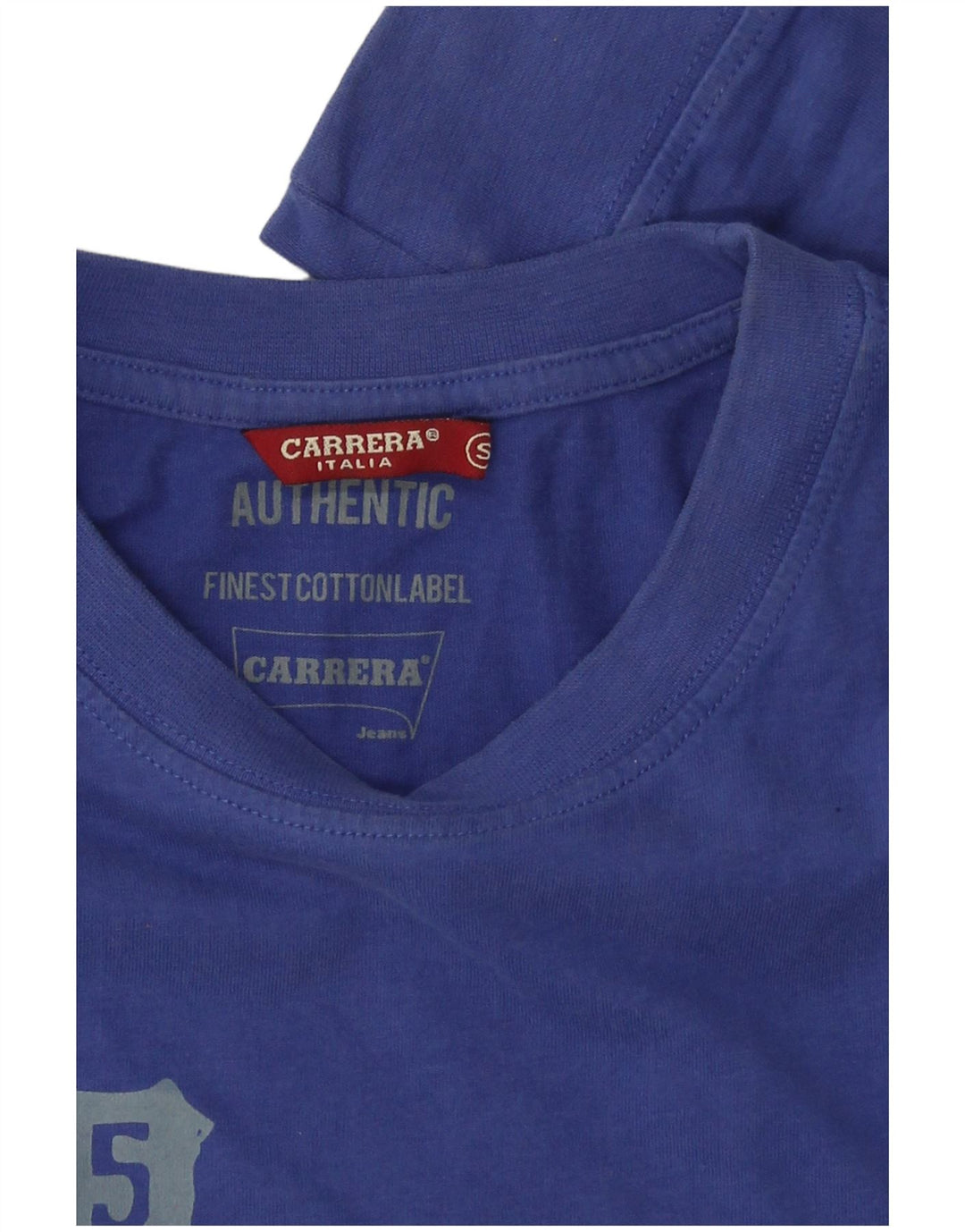 CARRERA Мужской топ с рисунком Нью-Йорка, длинный рукав, маленький синий, хлопок