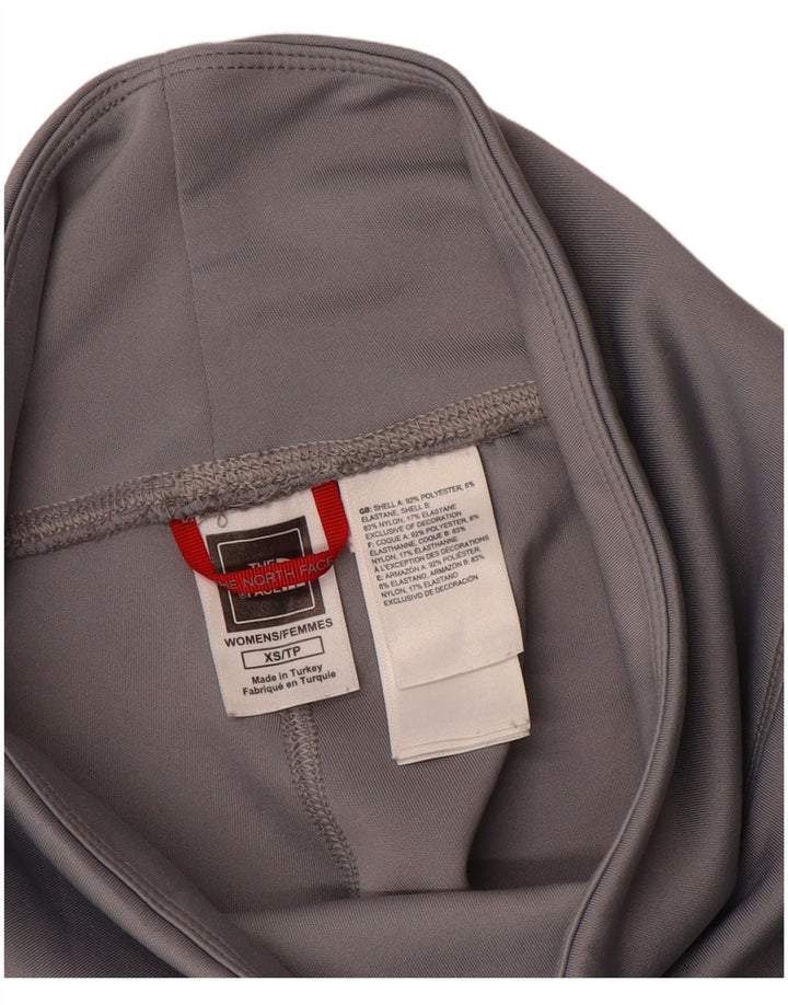 Женские леггинсы с рисунком The North Face UK 6 XS, серый полиэстер