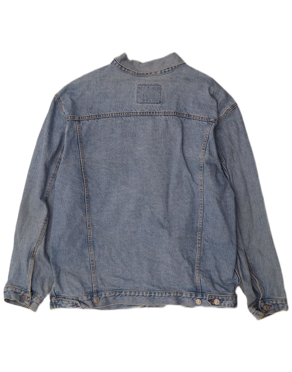 Мужская джинсовая куртка Levi's 501 UK 42 XL синяя