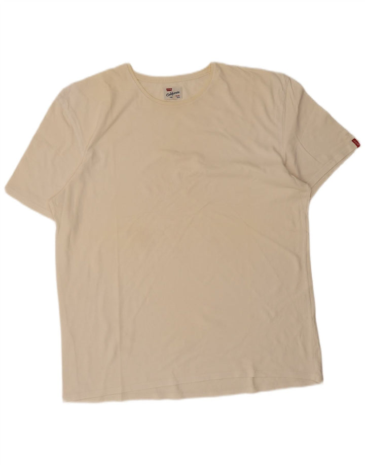 Мужская футболка Levi's Top 3XL Off White Cotton