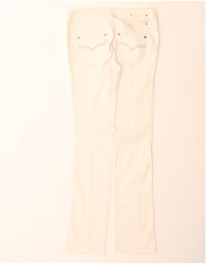 Женские прямые джинсы DIESEL Rokket W29 L34, белый хлопок