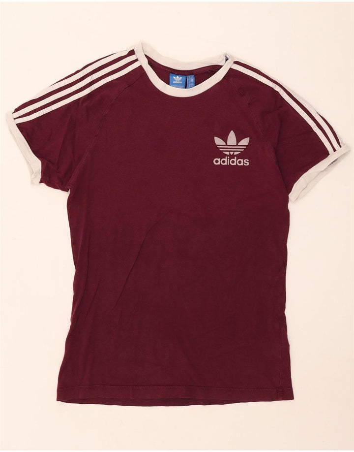 Мужская футболка Adidas Top Medium Burgundy Cotton