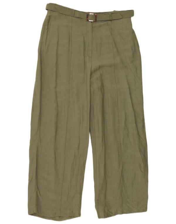 Женские повседневные брюки Phase Eight UK 16, большие W34 L29, хаки, вискоза