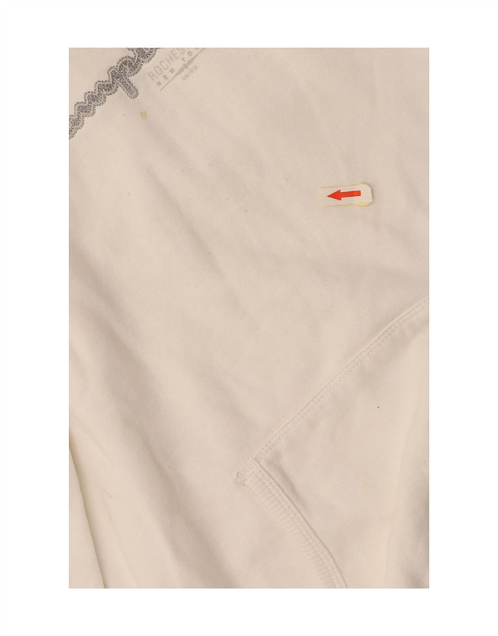 Женский джемпер с капюшоном CHAMPION Heritage Classics, Великобритания 14, средний белый