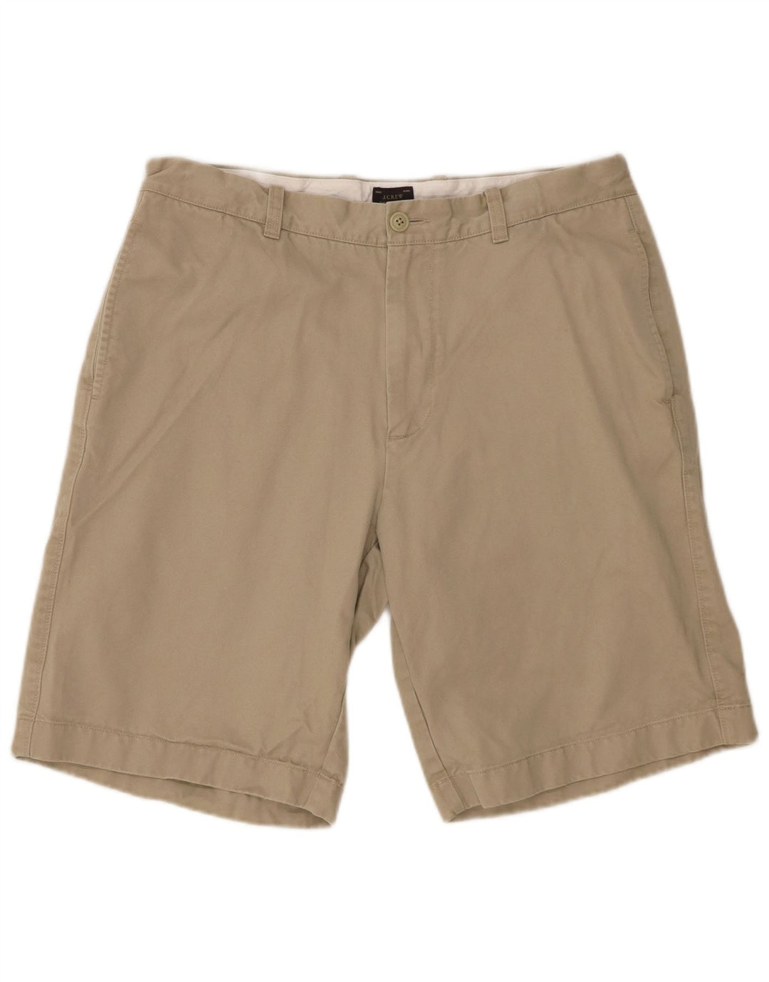 Мужские шорты чинос J. CREW W35, большие, бежевые, хлопок