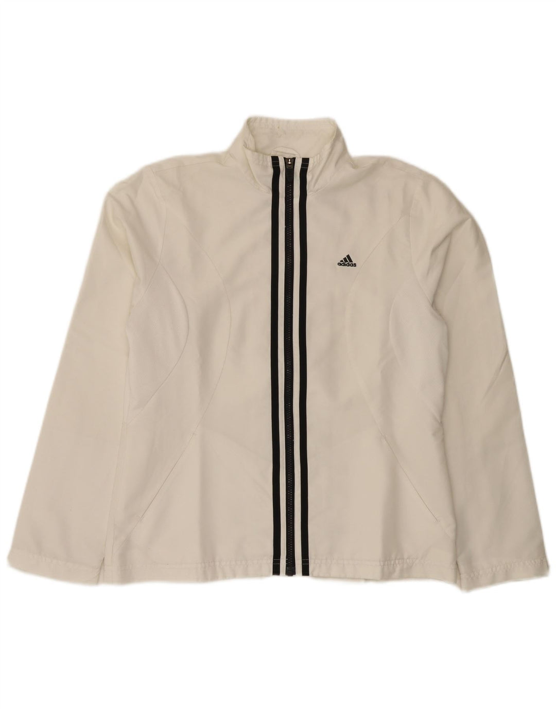 Женский спортивный костюм Adidas Top Jacket UK 14, средний белый полиэстер