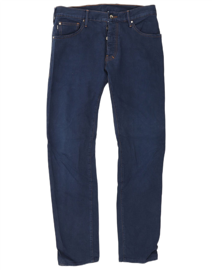 Мужские джинсы Armani Slim W31 L30 синие, хлопок