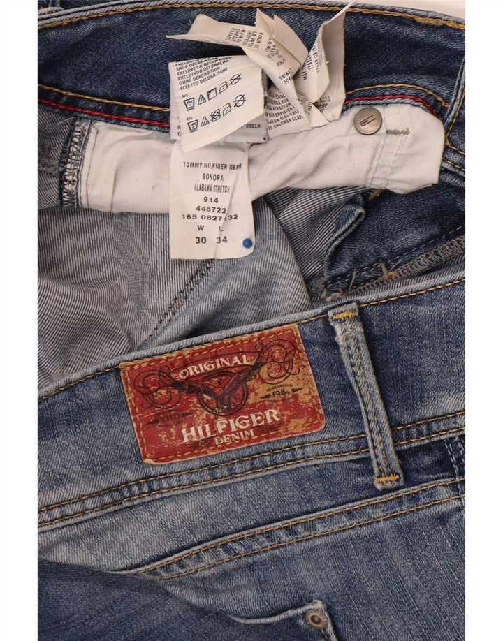Женские узкие джинсы Tommy Hilfiger W30 L29, синие, хлопок
