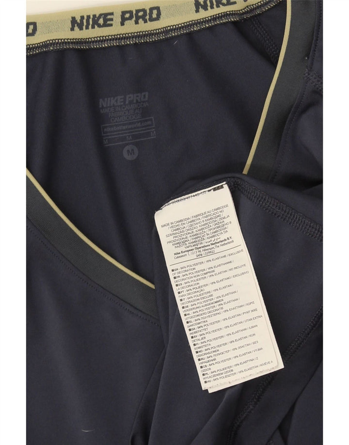 Женская футболка Nike Dri Fit Top UK 12, средний темно-синий, полиэстер