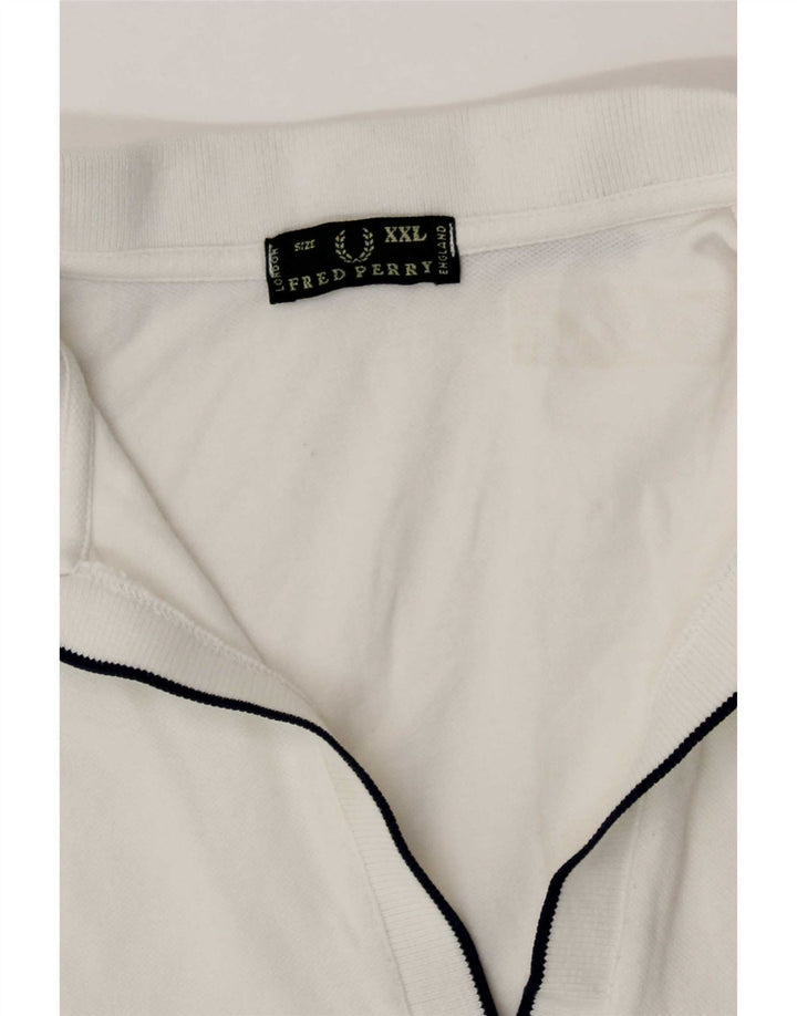 Женская рубашка поло Fred Perry UK 20 2XL белая