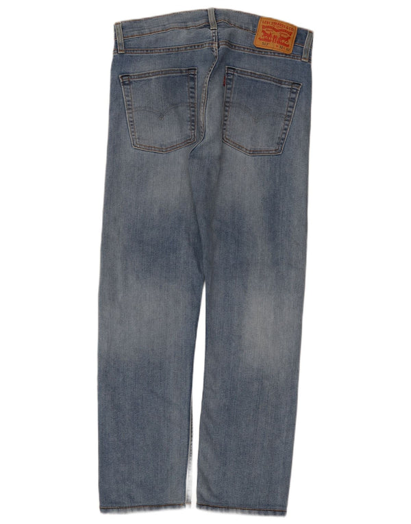 Мужские прямые джинсы Levi's 513 W32 L28 синие, хлопок