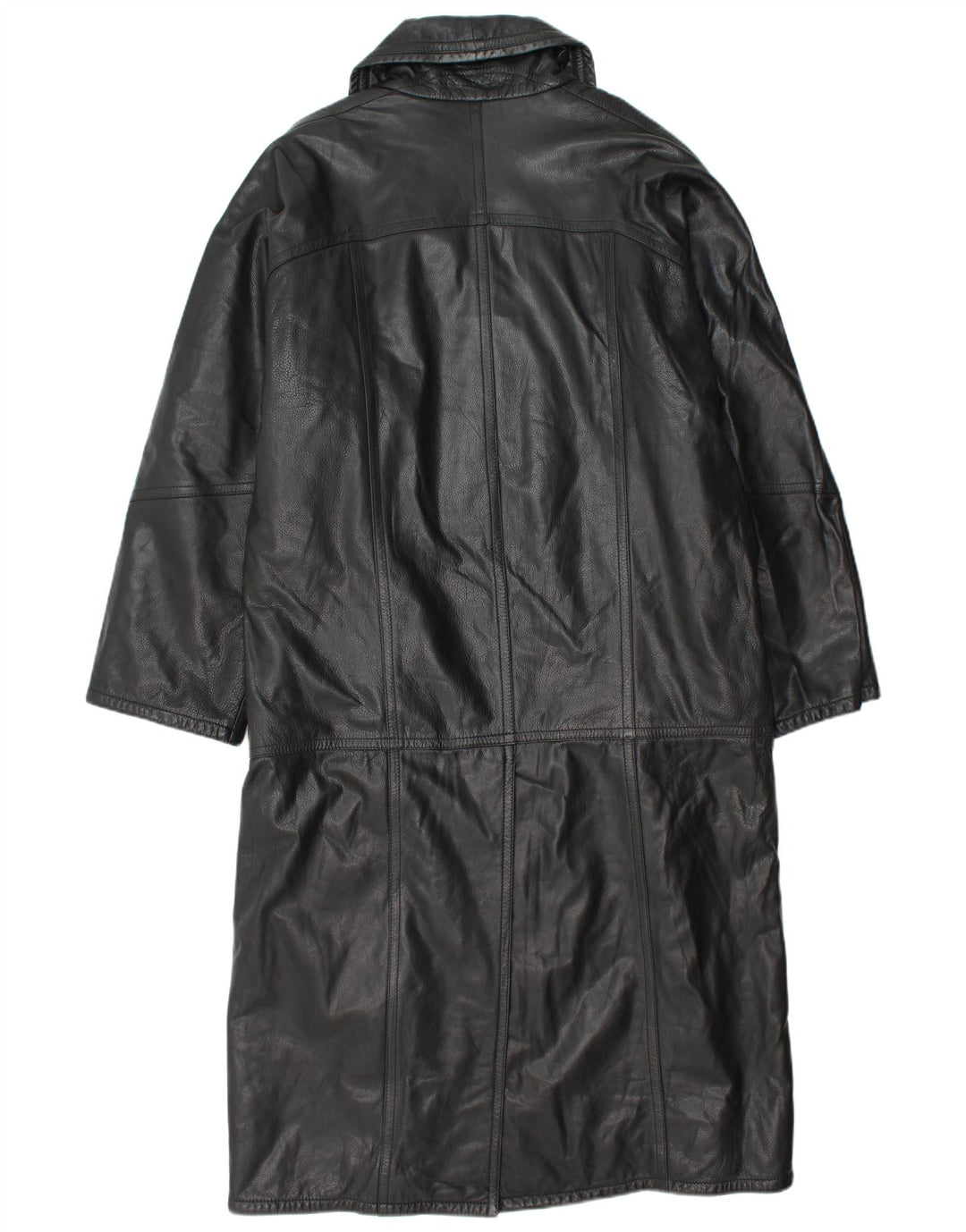 Vittorio Forti Мужское кожаное пальто IT 48 Medium Black