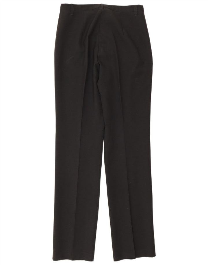 Женские брюки прямого костюма Benetton W28 L32 черные