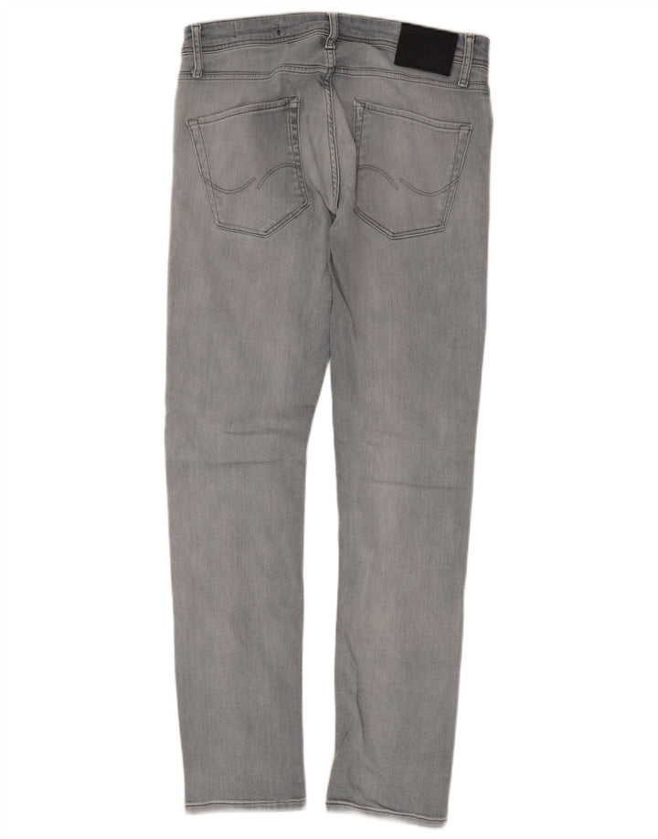 Мужские джинсы Jack & Jones Tim Slim W31 L32, серый хлопок