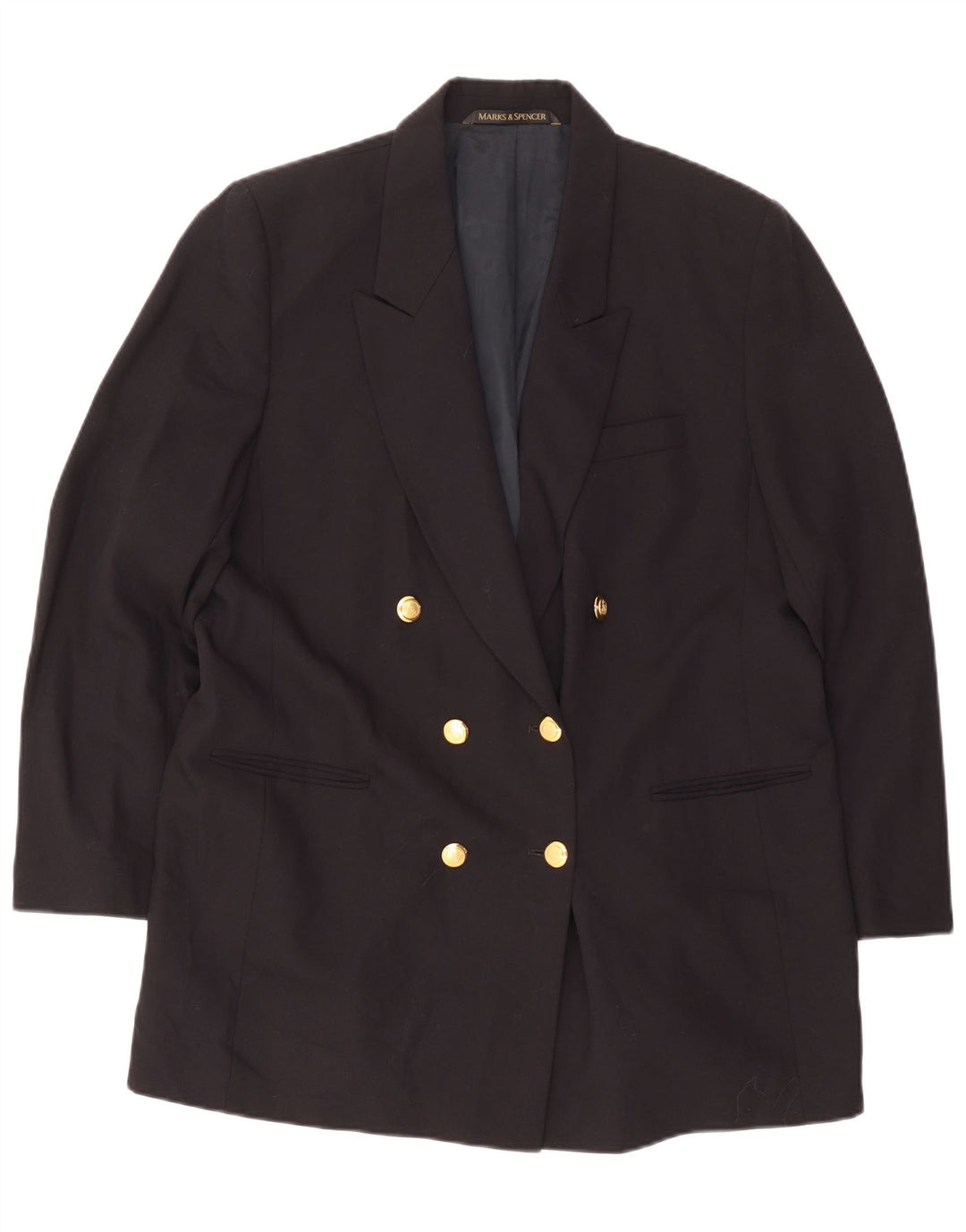 Женский пиджак Marks & Spencer St. Michael UK 20 2XL темно-синий