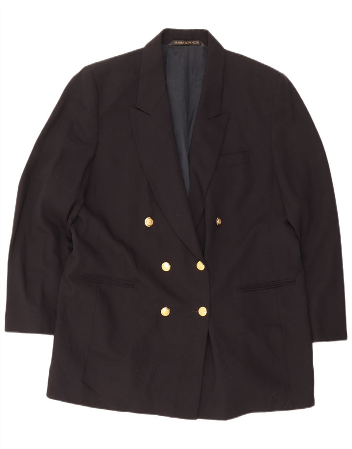 Женский пиджак Marks & Spencer St. Michael UK 20 2XL темно-синий