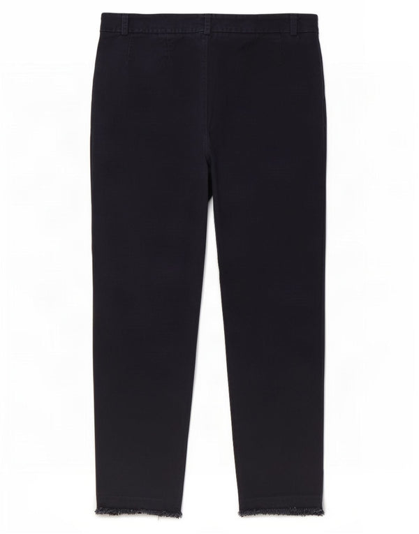 Женские узкие укороченные брюки Marks & Spencer UK 12 Medium W30 L24 Темно-синие