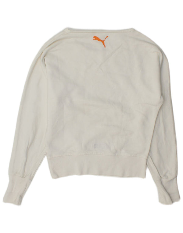 Женский свитер с рисунком Puma UK 6 XS Белый