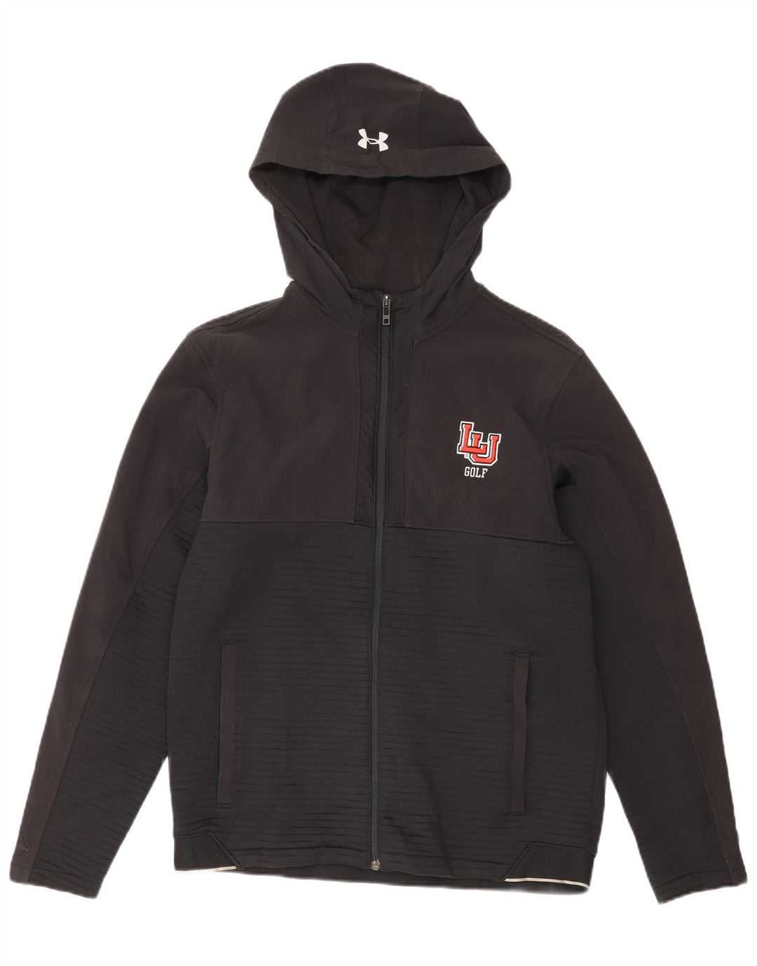 Мужской свитер с капюшоном на молнии Under Armour, средний черный