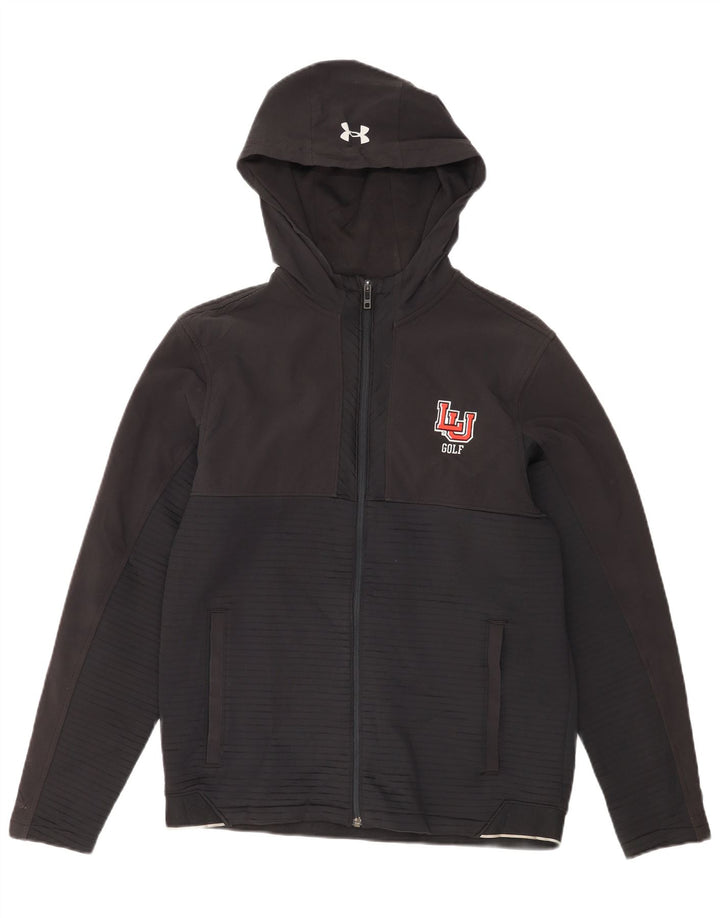 Мужской свитер с капюшоном на молнии Under Armour, средний черный