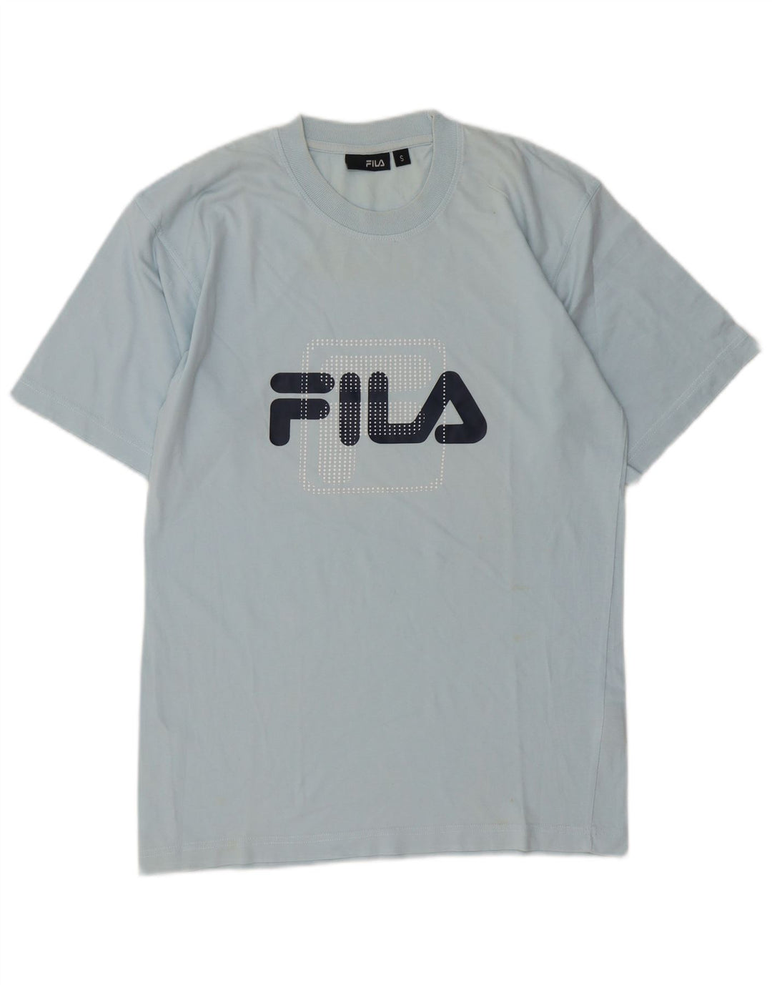 Fila Мужская футболка с рисунком, маленький синий хлопок