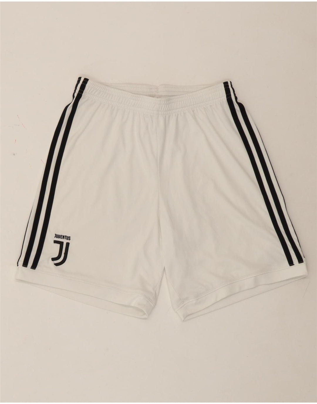 Женские спортивные шорты Adidas Juventus UK 8, маленькие белые из полиэстера