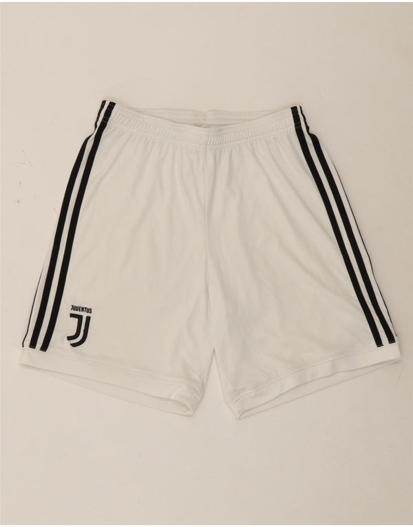 Женские спортивные шорты Adidas Juventus UK 8, маленькие белые из полиэстера