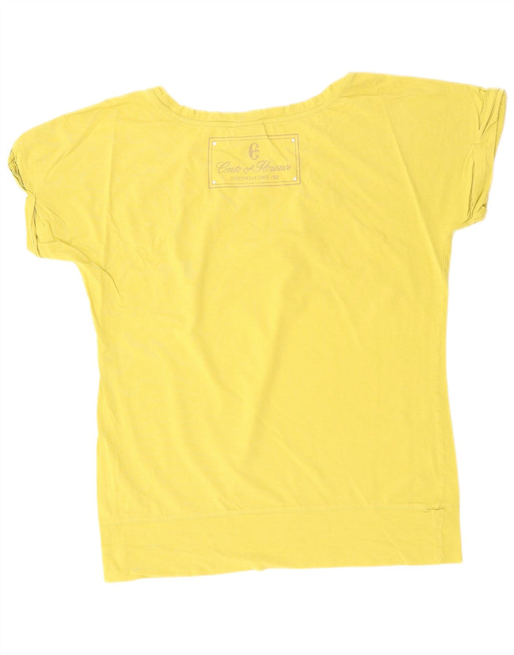 Женская футболка CONTE OF FLORENCE Top UK 14, средний цвет хаки, хлопок