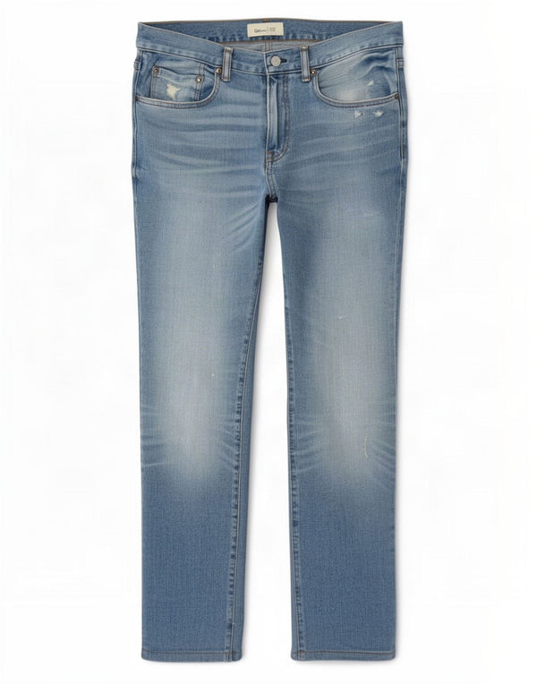 Gap Mens Distressed Slim Jeans W32 L32 Blue