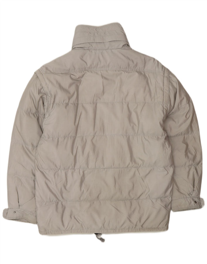 Мужская стеганая куртка Ciesse Piumini UK 40, большой серый полиэстер