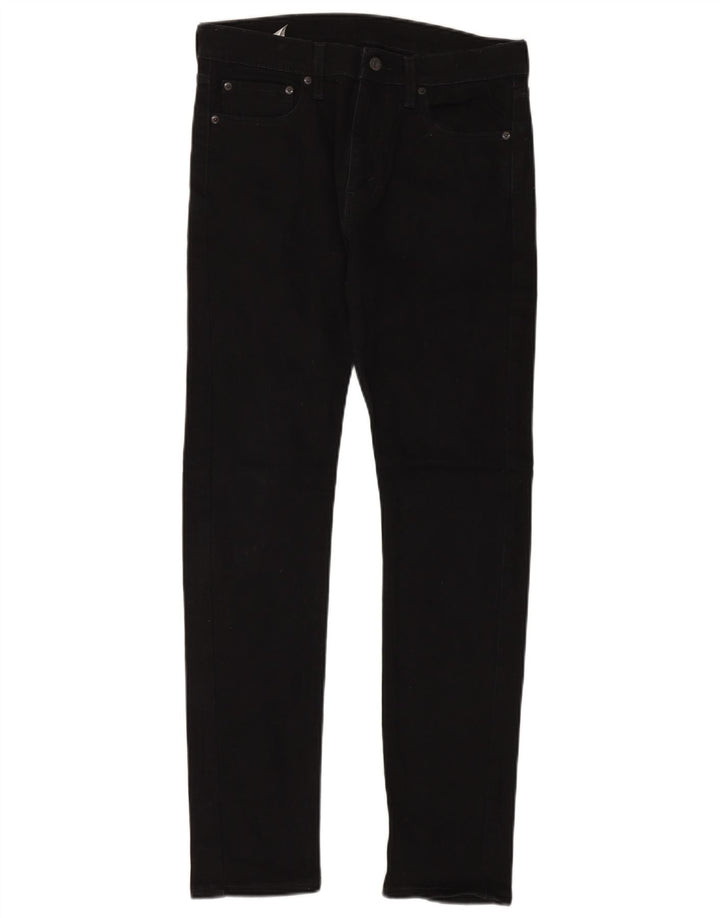 Мужские джинсы скинни Levi's 510 W32 L32, черный хлопок