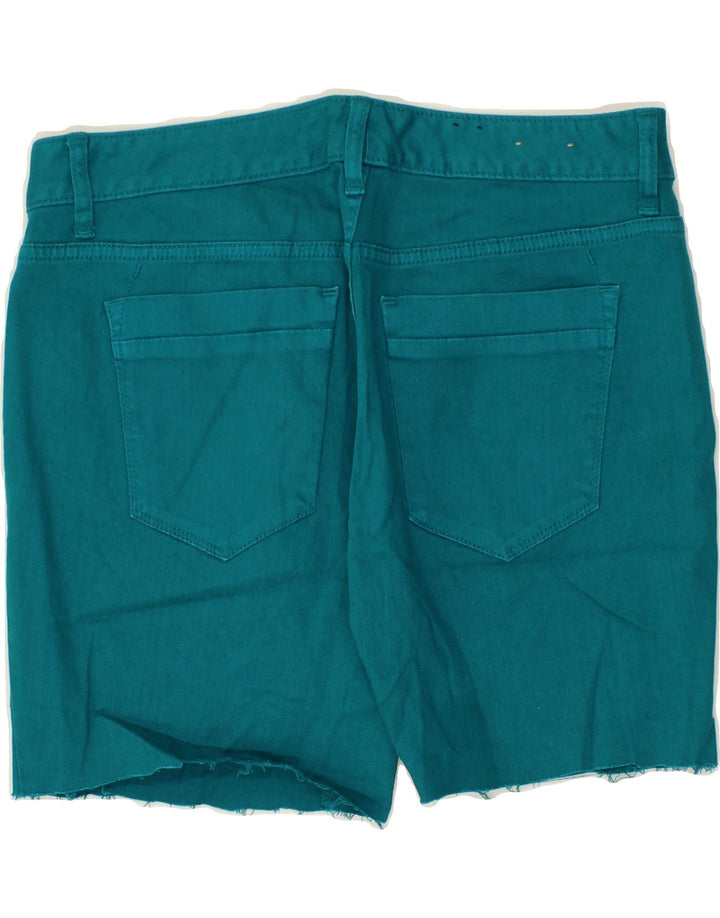 MOSSIMO Womens Denim Shorts  US 10 Large W32 Green Cotton Vintage Mossimo and Second-Hand Mossimo from Messina Hembry 