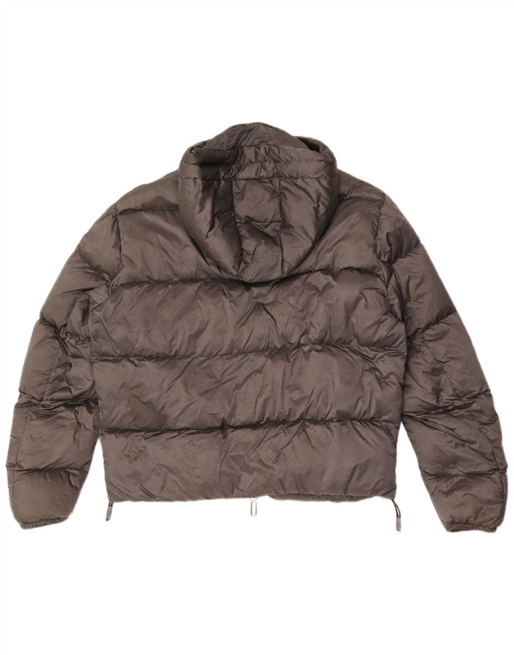 Мужская утепленная куртка с капюшоном Emporio Armani IT 50 Medium Grey Полиамид