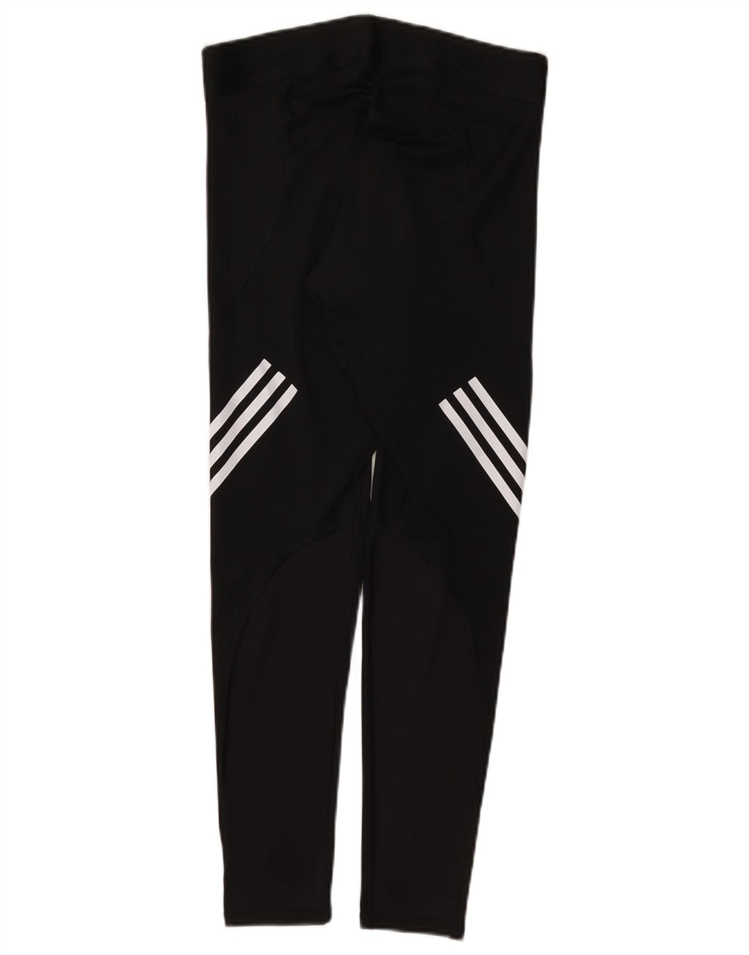 Женские леггинсы Adidas Climacool с рисунком UK 16, большой черный полиэстер