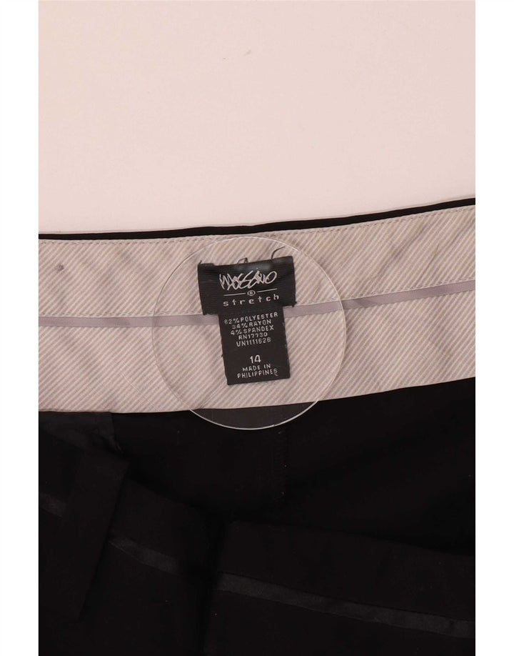 Женские брюки Bootcut Mossimo США 14 XL W36 L32 Черный полиэстер