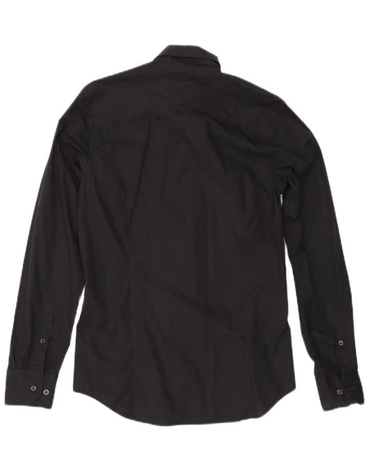 Мужская рубашка узкого кроя G-STAR, маленькая черная