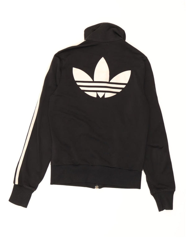 Женский спортивный костюм Adidas с графическим рисунком EU 34 XS, черный полиэстер