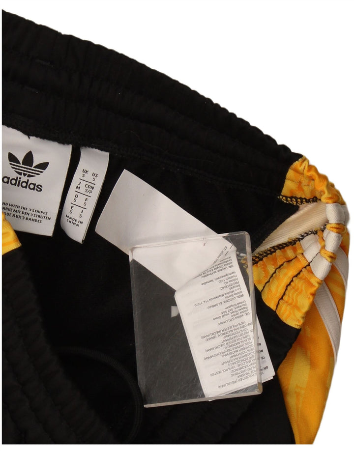 Adidas Мужские спортивные брюки Джоггеры Маленький черный полиэстер с цветными блоками