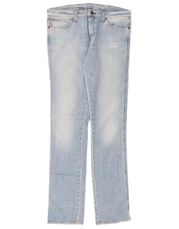 WRANGLER Womens Lia Slim Jeans W32 L34 Blue Cotton