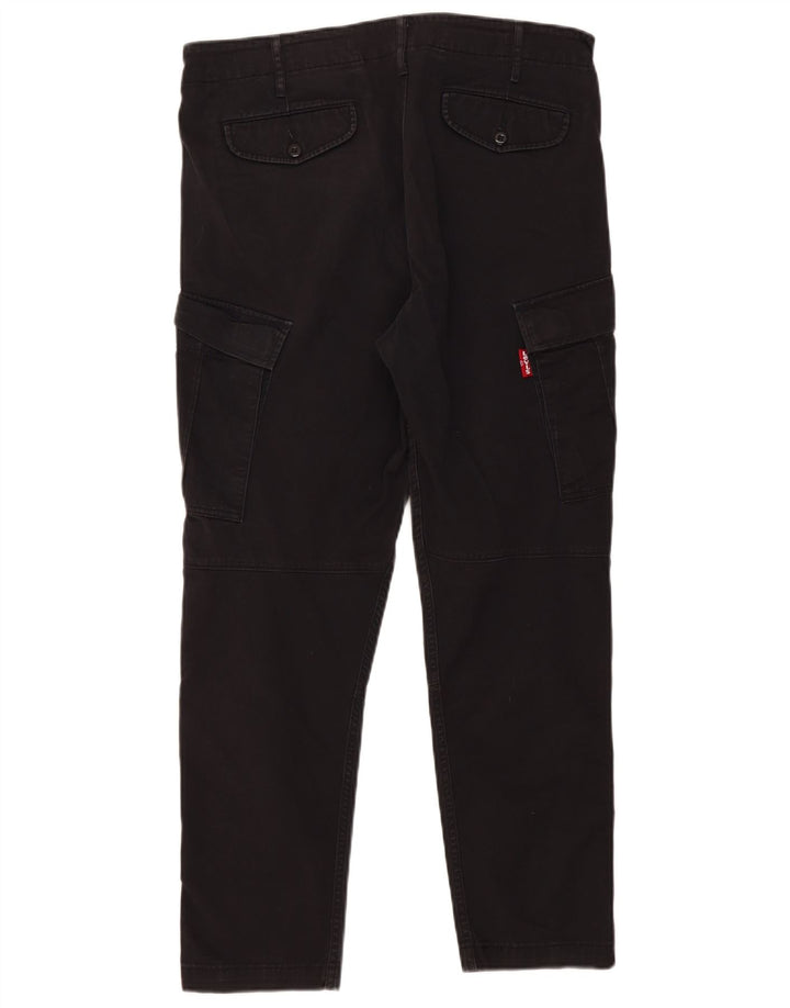 Мужские брюки карго Levi's W34 L29, черные, хлопковые