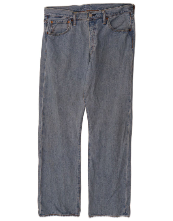 Мужские прямые джинсы Levi's W34 L30 синие, хлопок