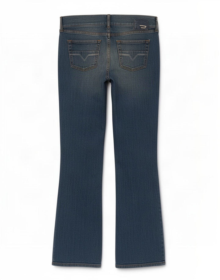 Женские джинсы Diesel Bootcut W29 L33, синие, хлопок